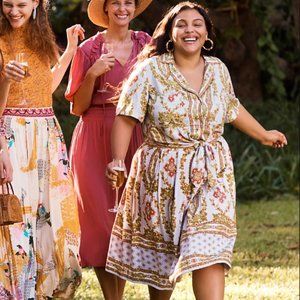 Anthropologie Echarpe Skirt